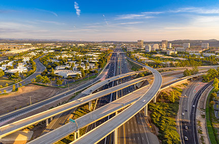 resilient infrastructure strategies surrounding a view of a highway