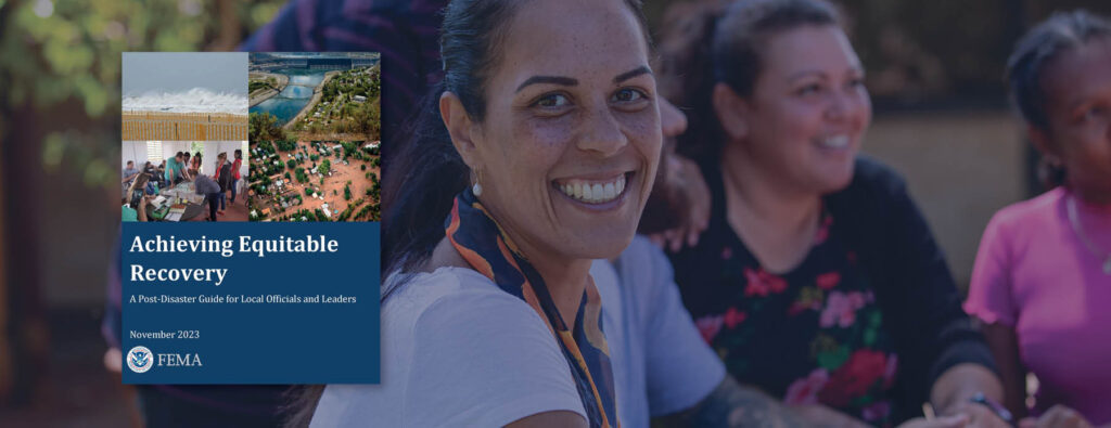 FEMA equitable recovery guide