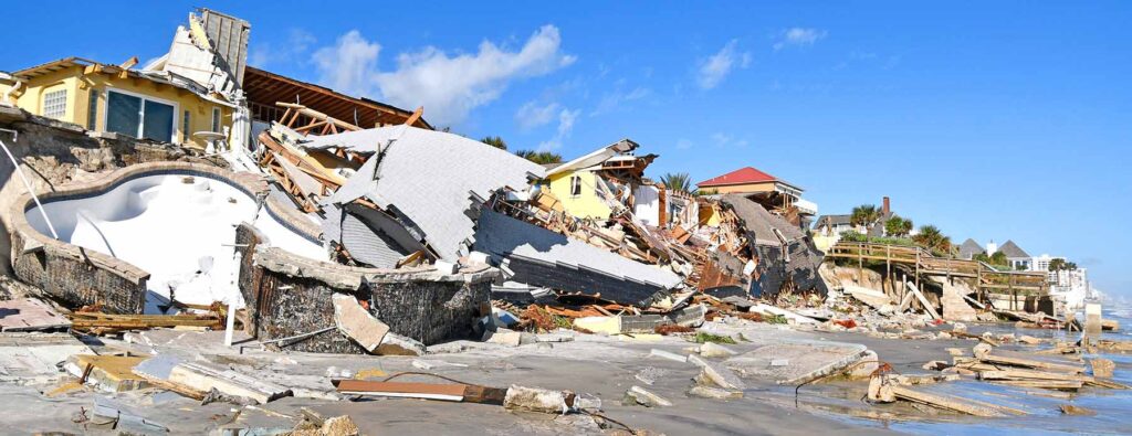 Billion dollar disasters at a beach